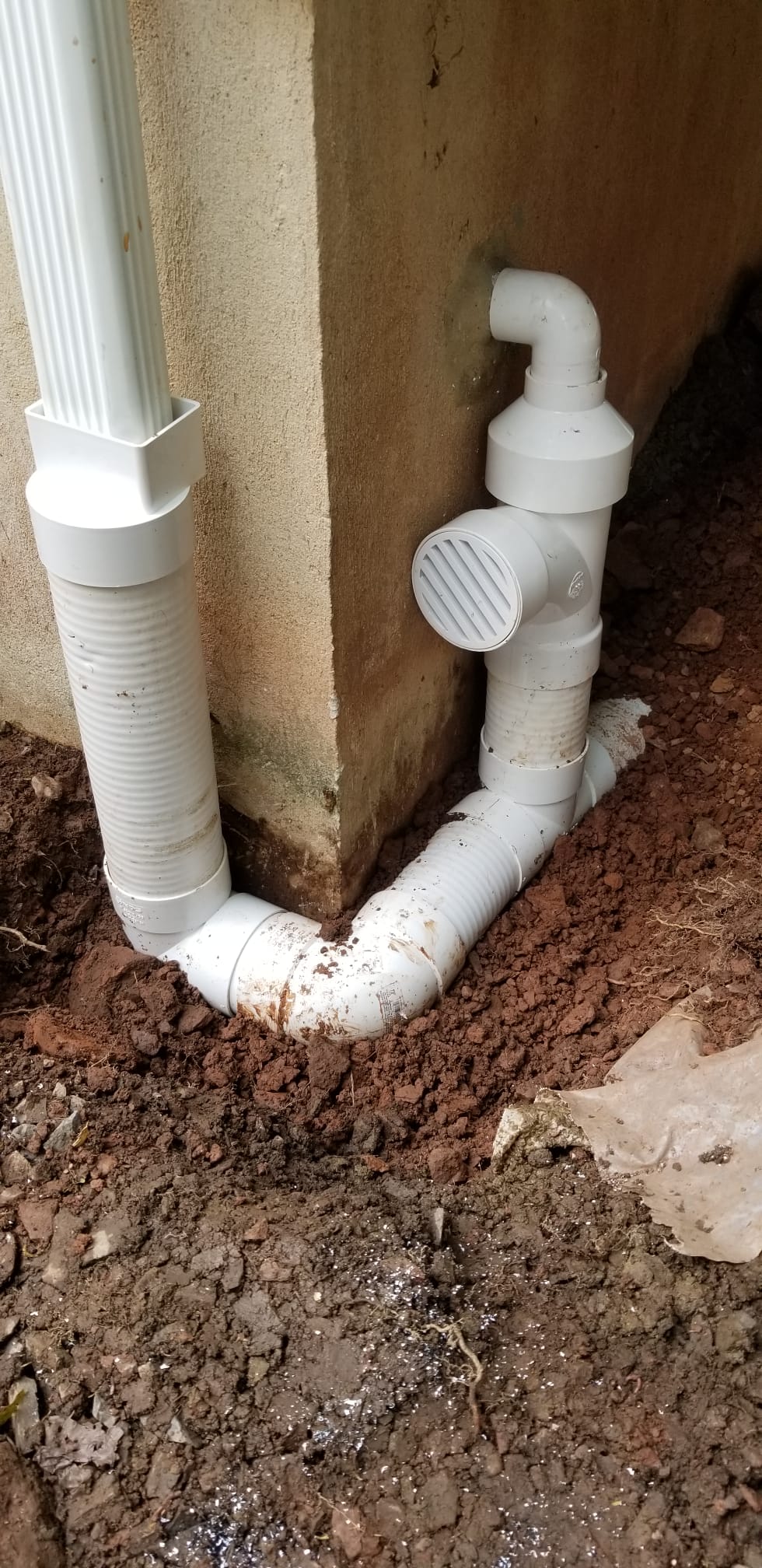 Drain System Install